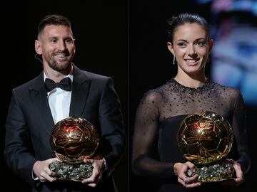 Lionel Messi won his 8th Ballon d'Or award on the night FC Barcelona's Spanish midfielder Aitana Bonmati won her first.